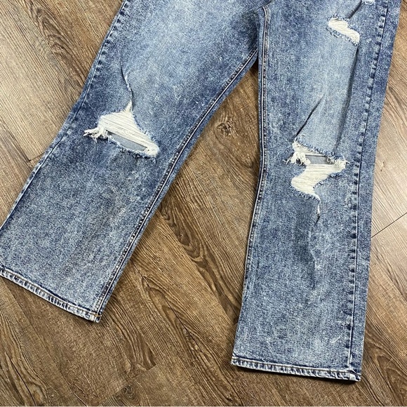 Fashion Nova Jeans Women Size 13 Go Off Boyfriend Distressed Ultra High Rise - Picture 4 of 7